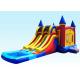 29Ft Dual Lane Inflatable Castle Combo For Kids 29L x 13W x 14H