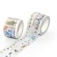 Custom Lovely Kawaii Washi Paper Tape Printed Glitter Washi Tape