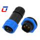 30A 3 Pin Waterproof Cable Connector IP67 16 Pin Self Locking Multi Core