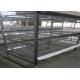 Automatic Broiler Chicken Cage  System U - Shaped Steel Fram Long Lifespan
