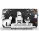High Accuracy PLC Control Barcode Label Cutter Machine