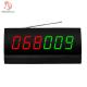 Restaurant equipment screen  receiver with color nixie tube diapaly and  English voice report