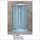 Tempered Fabric Sliding Glass Door Shower Enclosure CE SGS Certification