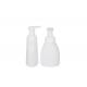 250ml Oval PET Foam Pump Bottle Skin Care Packaging Clear Plastic Soap Foamer Pump Bottles UKF09