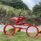 Cycling Race Outdoor Garden Sculptures Multicolor Handmade For Theme Park