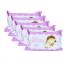 Disposable Water Wet Wipes Small Packing Spunlace Pure 80pcs Pack