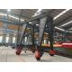 100T Rubber Tyre Mounted Gantry Crane With ISO CE SGS Certification