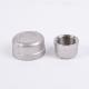 Casting Stainless Steel 201 304 Plumbing Blinds Threaded Round Tube Fitting Caps Pipe Fitting Dome End for Male Cap