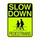 Customized Reflective Traffic Signs Roadway Signs For Pedestrians School Bus