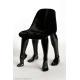 Pharrell'S Perspective Fiberglass Dining Chair For Office / Home Use