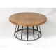 Metal Support Legs Modern Contemporary Coffee Table