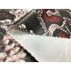 0.35mm Four Way Stretch Fabric / Artificial Leather Fabric Snake Skin Design