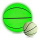 Glowing Reflective Basketball Size Number 7 Luminous Leather Basketball Glow In The Dark