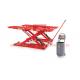 Rising Fling  Mid Position Electric Hydraulic Car Scissor Lift With Safety Alarm Device