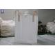 Customized Size Chemical Polypropylene Big Bags White Color With Top Filling
