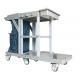 Portable PP Janitorial Cleaning Tools Janitorial Push Cart