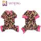 Customizable Pattern Bow Pet Pajamas Pet Clothing Warmth Cute Dog Pajamas