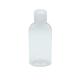 Oval Squeezable Transparent PET Spray Bottle With Flip Cap For Hand Sanitizer