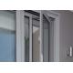 Wind Proof Custom Aluminium Windows Door Casement Tilt And Turn Type For Residential