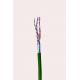 23AWG F/UTP Type CMX Cable / Cat 6 Direct Burial Cable Flame Retardant Grade