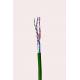 High Speed Category 6A CMR Ethernet Cable , Bulk Cat6a Ethernet Cable 23 AWG