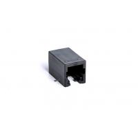 FR52 SMT Black Plastic 4 Pin RJ11 Female Connector Tab Down TM56S211SXX41