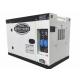 White 7kw-12kw 1 Guaranteed Silence Diesel Generator Set for 50Frequency Needs