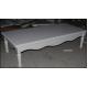luxury modern rectangle white wooden coffee table