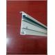 Anodized Silvery Window Aluminum Profile Extrusion Curtain Frames For 6063 T5/T6