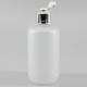 Cylindrical 6.76oz 200ml Frosted PET Cosmetic Bottle For Skin Moisturizer