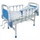 ABS Manual Medical Bed , ISO 2 crank hospital bed