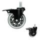 3 Furniture Chair Casters , 50kg Loading Office Chair Caster Wheel