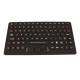 Red Backlit Silicone Industrial Keyboard With Fsr Mouse , Emc Wide Temperature Keyboard