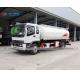 Isuzu FTR 12m3 Oil Transport Fuel Tanker Truck For Southeast Asia South America Market