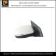 2008 KIA Picanto Wing Door Rear View Mirror Electric with Lamp White OEM 87610-07093