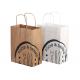 Large stock of kaft paper bag takeaway doggie bag bread baked bags with handle