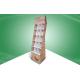 OEM / ODM 15 Cells Book POP Cardboard Display Cardboard With Heavy - duty & Easy - assembly Design