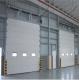 Automatic Insulated Sectional Overhead Doors Sliding Garage Metal Customized 380V