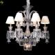 Crystal Creative Simple Crystal Candle Chandelier Home Glass Tube Droplight