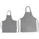 Cotton Material Cute Cooking Aprons Customized For  Home Cooking Baking