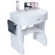 White Plastic Children'S Wash Basin Stand With Acceptable OEM ODM