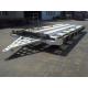 Heavy Duty Airport Luggage Dolly , Practical Cargo Dolly Trailer Easy Operation