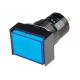 Dia16mm Blue Digital Speed Indicator , Square Bright LED AC Indicator