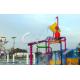 Custom Small Commercial Water Playground For Water Park Equipment / Water Pool Toys