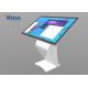 Floor Standing LCD Touch Screen Kiosk Full HD With Windows I3 For Airport