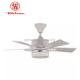 36 Inch Dimmable LED Ceiling Fan 5 Plywood Material White Color