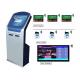 Shockproof Web Based Lcd Ticket Dispenser Electronic Queuing System