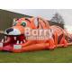 PVC Material Multi-Function Animal Themed Obstacle Course Games For Kids / Adults