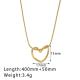 Waterdrop Jewelry Pendant Necklace Stainless Steel Heart Luxury Chain Necklace