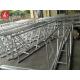 Outdoor Activities 6082 T6 Aluminum Foldable Truss With Customized Shaped
